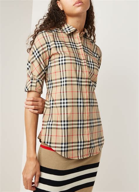 zwarte blouse burberry dames|Shop Blouse Burberry Online .